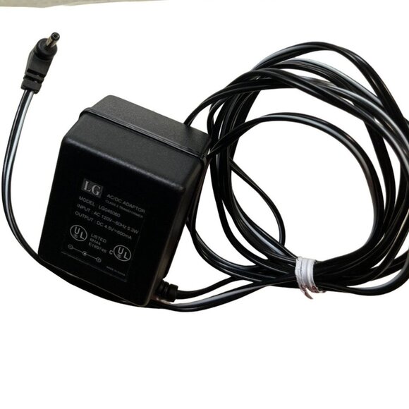 LG LG045060 AC DC Adapter 4.5V / 600mA Power Supply Charger Class 2 Transformer - Picture 5 of 5